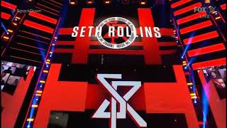 Seth Rollins 1st entrance with NEW THEME debut at Wrestlemania on smackdown [upl. by Mattland]