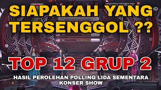 SIAPAKAH YANG AKAN TERSENGGOL  GRUP 2 TOP 12 LIDA 2020 KONSER SHOW [upl. by Radke]