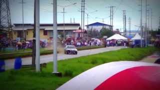 honda civicspeed vs toyota crash drag race suriname [upl. by Yorel]