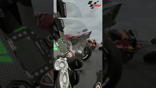 B Binder Crash MotoGP Silverstone 2022 [upl. by Ahsitneuq]