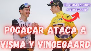 JEFE DE POGACAR ATACA A VISMA Y VINGEGAARD CON RESPECTO AL TOUR DE FRANCIA 2024 [upl. by Acino]