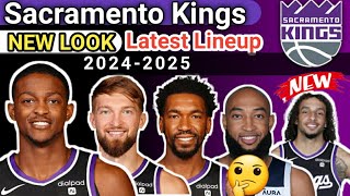 Sacramento Kings  FINAL LINEUP  TODAY UPDATE  ROSTER REPLACE 202425 nbaupdate [upl. by Kcirdez419]