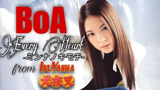 4K BoA  Every Heartミンナノキモチ from quot Inuyasha Ending 4 Music Video [upl. by Emelen]