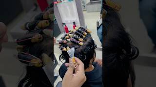 Permanent hair perming curls  without heat￼hairtutorial 2024 ytshorts pradeepjourney￼ loreal [upl. by Shirl]