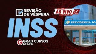 Concurso INSS 2022 Revisão de Véspera [upl. by Horlacher]