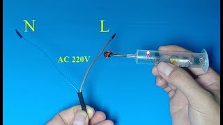 AC Line detector using transistor 2n5551  a useful tool [upl. by Ettelimay]