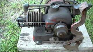 Nelson Bros Horizontal Aircooled Engine [upl. by Rubie177]