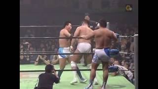 NOAH  Kensuke Sasaki amp Katsuhiko Nakajima vs Jun Akiyama amp Tsuyoshi Kikuchi [upl. by Male448]