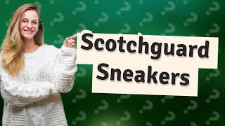 Can I spray my sneakers with Scotchgard [upl. by Cynara]