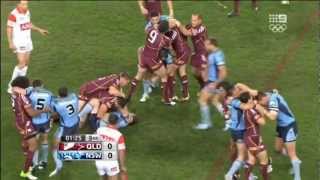 State Of Origin 2012 All In Brawl [upl. by Akiam540]