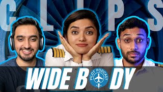 How to become a Pilot on wide body Aircraft  Pilot Podcast CLIPS [upl. by Madid669]