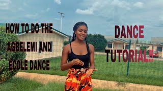 HOW TO DO THE ECOLE AND AGBELEMI DANCE IN 5 MINS Dance Tutorial  FALLY IPUPA AND DANCEGODLLOYD [upl. by Lesko]