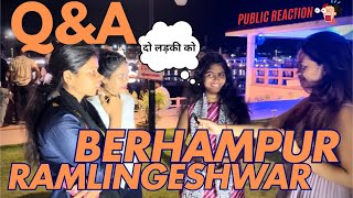 Berhampur😍 Ramlingeswar park Riddle game🥰 public reaction berhampur odisha publicgame [upl. by Ulu]