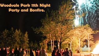 Woodvale Park 11th Night Party and Bonfire2015 [upl. by Idnil922]