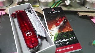 Victorinox HUNTSMAN LITE  the Big Review [upl. by Enaerb]