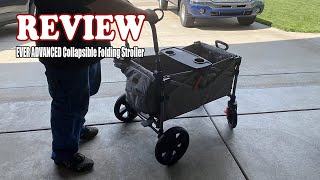 EVER ADVANCED Collapsible Folding Stroller Review 2024  Is It Worth The Money [upl. by Huan]