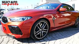 21479 2020 BMW M8 Convertible Motegi Red Metallic Select Auto Imports in Alexandria VA [upl. by Arted]