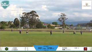 Cricket North West  CNW Mens First Grade  Round 7  Sheffield v Mowbray [upl. by Turnbull]