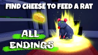 🧀 Find Cheese To Feed A Rat  ALL Endings ROBLOX [upl. by Hiroshi577]