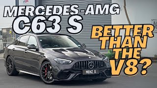 2024 MercedesAMG C63 S full review [upl. by Katine]