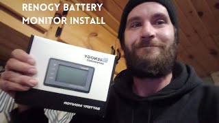 Renogy Battery Monitor Install [upl. by Bauer257]