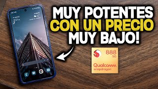 👍🏻 TOP 4 CELULARES CON SNAPDRAGON 888 QUE TIENEN UN PRECIO MUY BAJO EN 2023 😲 [upl. by Kwasi]