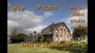 19 Verlaten huis met inboedel bezocht in NEDERLAND Huissen [upl. by Josefina]