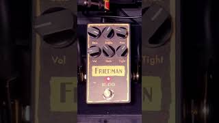 Friedman BEOD friedmanamps guitar distortionpedal overdrive metal seymourduncan shorts [upl. by Lewak434]