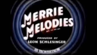 Merrie Melodies Openings And Closings 19311964 [upl. by Brenna]