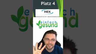 Welche Krankenkasse ist die Beste ⏩ Krankenkassenvergleich 2023 TOP 10 💚💚💚 shorts [upl. by Nauh12]