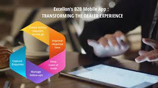 Excellons B2B Mobile App  TRANSFORMING THE DEALER EXPERIENCE [upl. by Aleunamme]