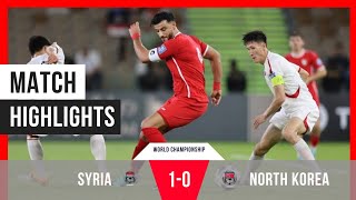 Syria vs North Korea  Extended Highlights  World Championship [upl. by Audi]