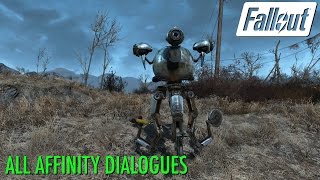 Fallout 4  Codsworth All Affinity Dialogues [upl. by Clementi]