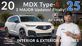 Exploring the 2025 Acura MDX TypeS Advanced Package ACURA PUT A TOUCHSCREEN FINALLY [upl. by Arbba]