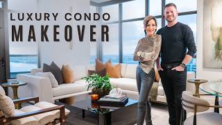 Luxury Condo MAKEOVER  Modern Luxury with a View [upl. by Sherrill]