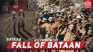 Fall of Bataan amp The Bataan Death March  Pacific War 20 DOCUMENTARY [upl. by Bearce427]