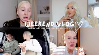 Weekend Vlog  New Hair Cheshire oaks Nandos upset Sunday [upl. by Sumetra828]