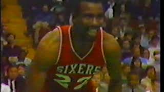 Philadelphia 76ers at Boston Celtics 1983 Part 1 [upl. by Nuahsor]