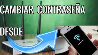 COMO CAMBIAR LA CONTRASEÑA DE WIFI DESDE MI CELULAR  CUALQUIER ROUTER FACIL Y RAPIDO 2022 [upl. by Nalhsa]