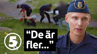 Södertäljepolisen  En felparkering urartar till bråk  discovery Sverige [upl. by Turnheim435]