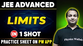 LIMITS in One Shot  JEE ADVANCED 💪  Basics to PYQs 🔥 [upl. by Norling]