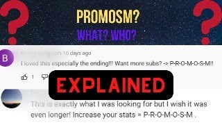 What is PromoSM EXPLAINED  YouTube Comment Bots [upl. by Essej]