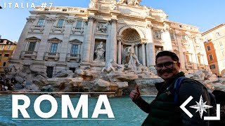 ADIÓS ITALIA Lugares Imprescindibles en el centro de ROMA Fuente de Trevi y más 4K  ITALIA 7 [upl. by Hidie]