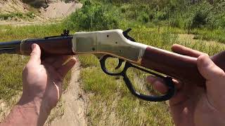 Fun With 357 Magnum Firearms  Henry Big Boy Brass Uberti Cattleman II and Rossi R92 Laminate [upl. by Aennaej]