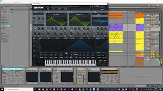 Quits  flume How to get the ending Arp Sound AbletonSerum [upl. by Dougal]