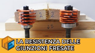 La resistenza delle giunzioni di costa fresate  Fai da te e ingegneria [upl. by Canty703]