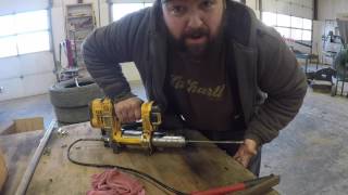 How to bleed a grease gun every time [upl. by Espy]