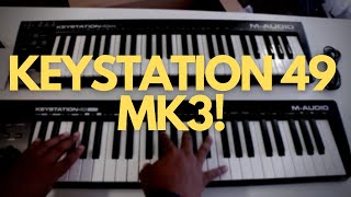 MAudio Keystation 49 MK3 Review amp Comparison to MK2 [upl. by Earla864]