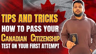 How to pass the Canadian Citizenship test in 2024 Tips and Tricks Canada Vlog [upl. by Hillinck]