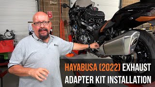 Gen 2 to Gen 3 Hayabusa Full Exhaust Adapter Kit Installation Instructions [upl. by Okimuk200]